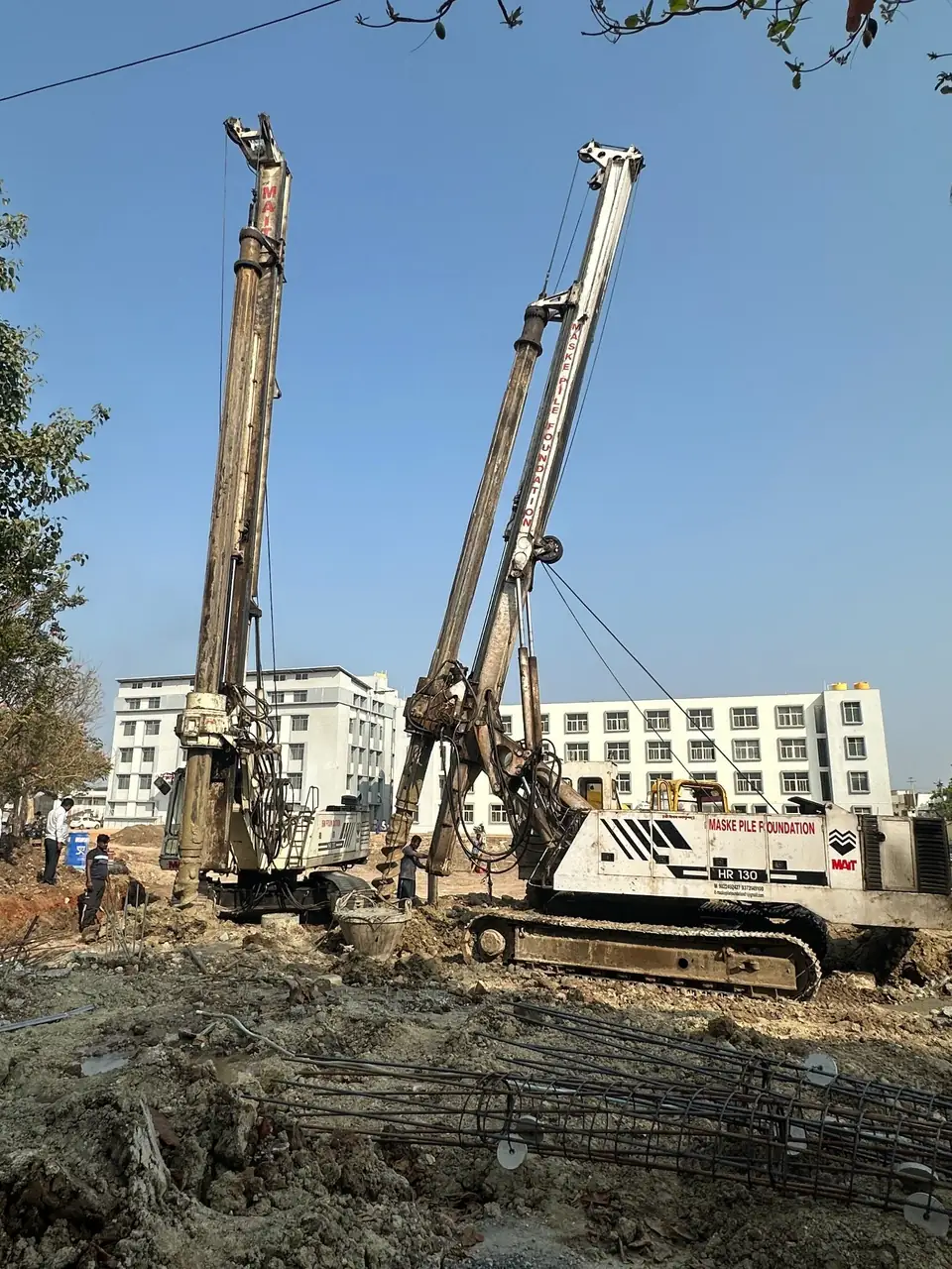 Piling work